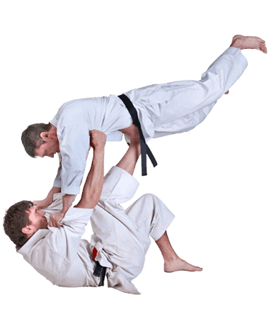 Brazilian Jiu Jitsu Lessons for Adults in Mundelein IL - BJJ Floor Throw Men